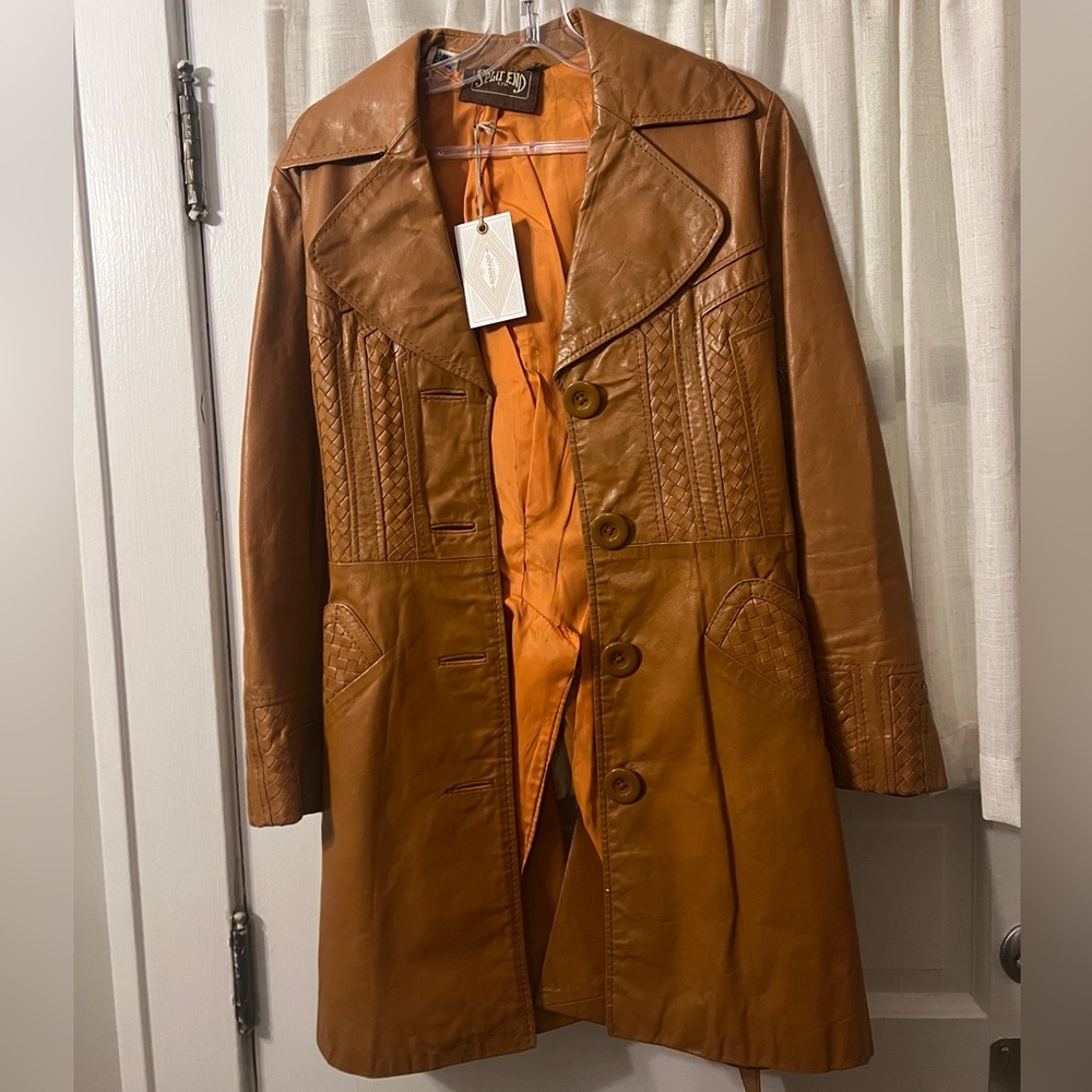 Stylish Brown Leather Jacket